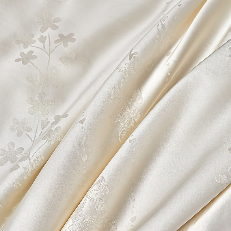 100% Silk Quilt - Handmade Four Seasons Thin Quilt, Soft and Breathable