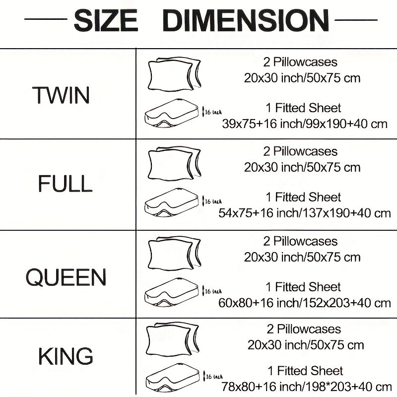 Floral Fitted Sheet Premium 100% Bedding Farmhouse Flowers Sheets 3pcs Shrinkage And Fade Resistant Deep Pockets Sheet No Flat Sheet