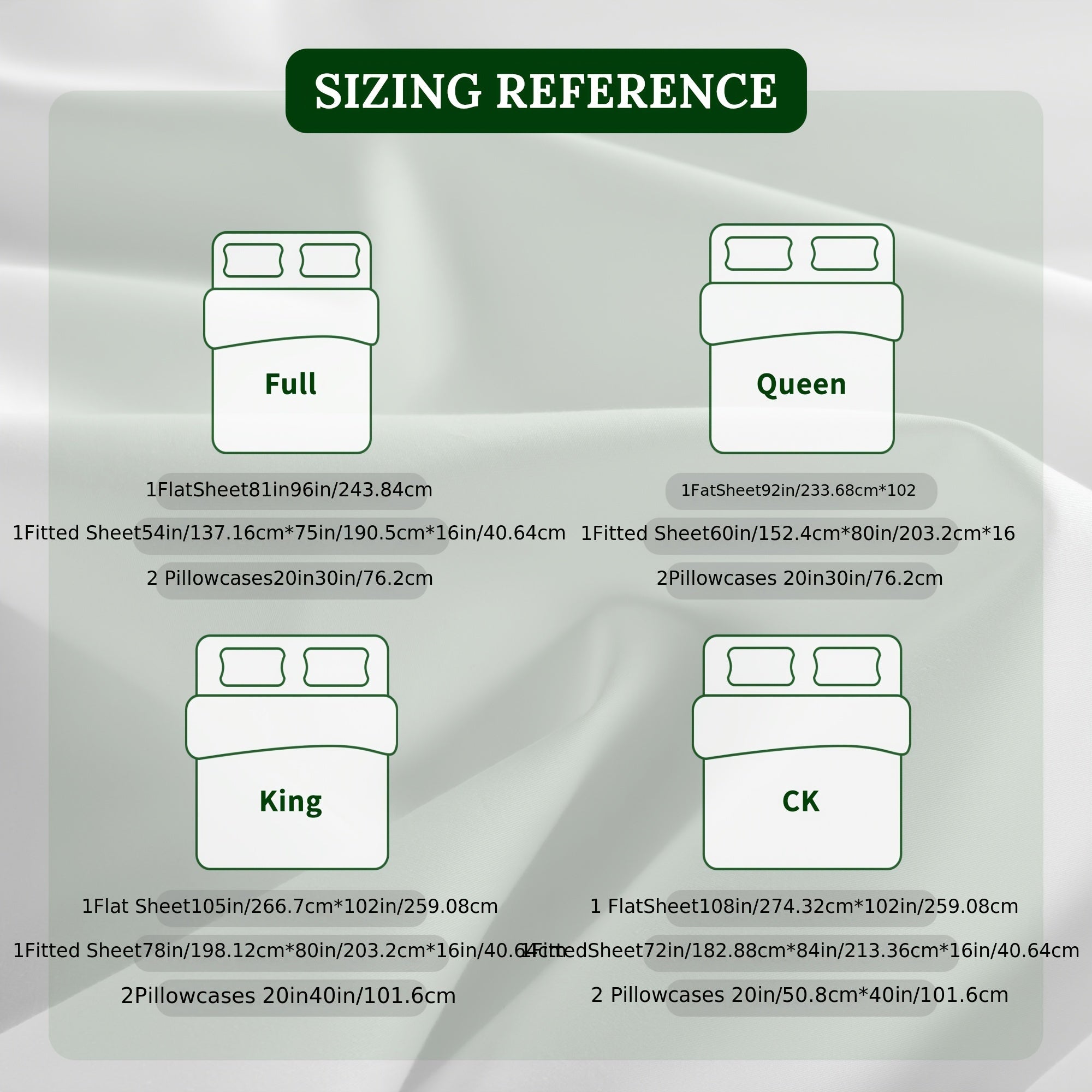 4 Pieces 100% Cotton Bed Sheet Set, Hotel Luxury Bed Sheets, Deep Pocket 16\